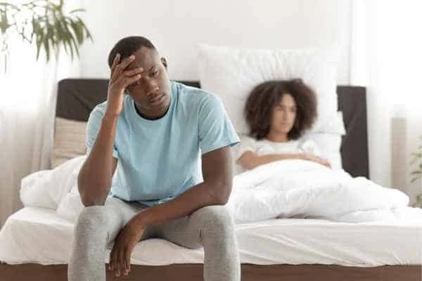 Man upset about ED symptoms Windsor