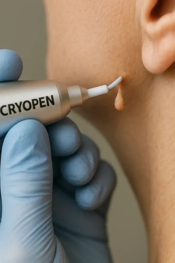 Cryopen for skin tags removal Windsor speak to our team today!