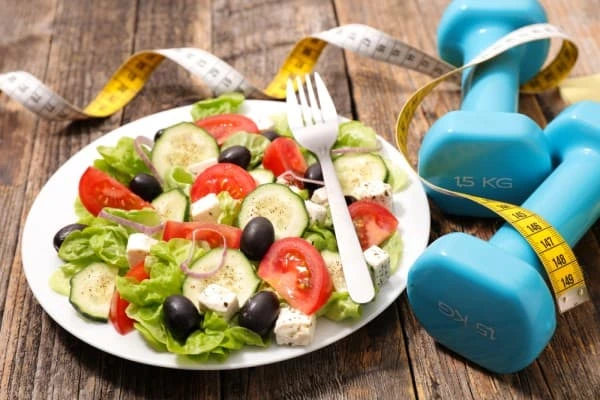 Example of good diet and exercise Windsor