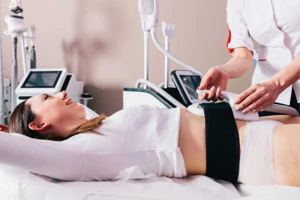 woman having body sculpting to help improve her body image and her mental health Windsor