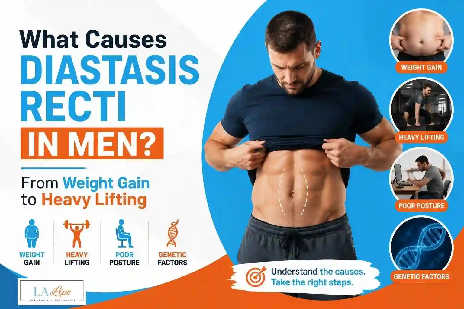 What Causes Diastasis Recti in Men? From Weight Gain to Heavy Lifting Windsor